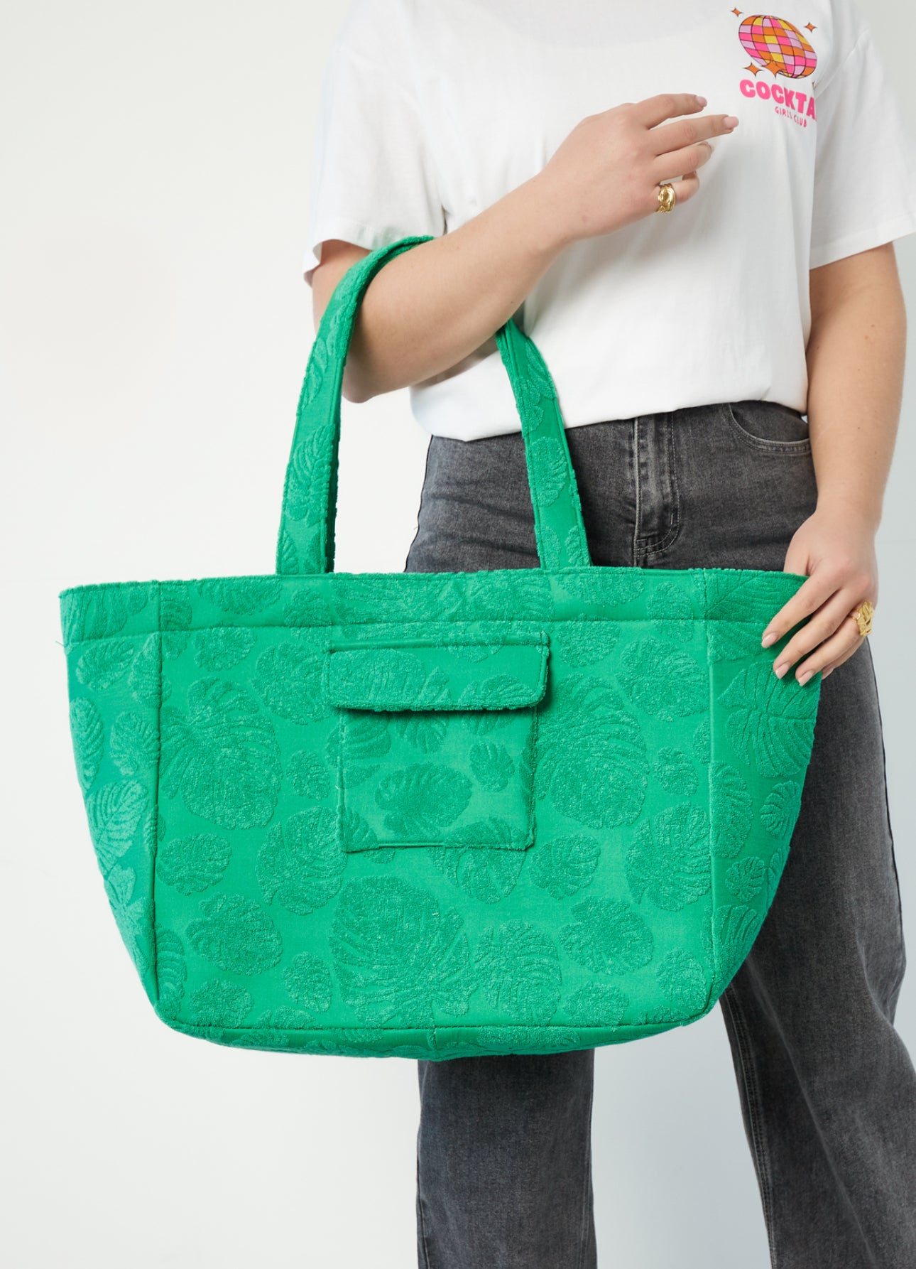 Island Girl Tas Groen Groot