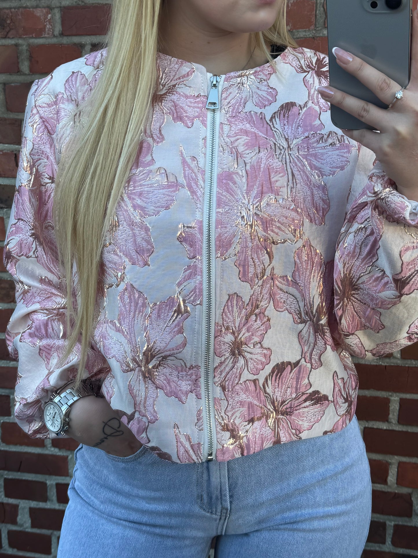 Spring Bomber Roze