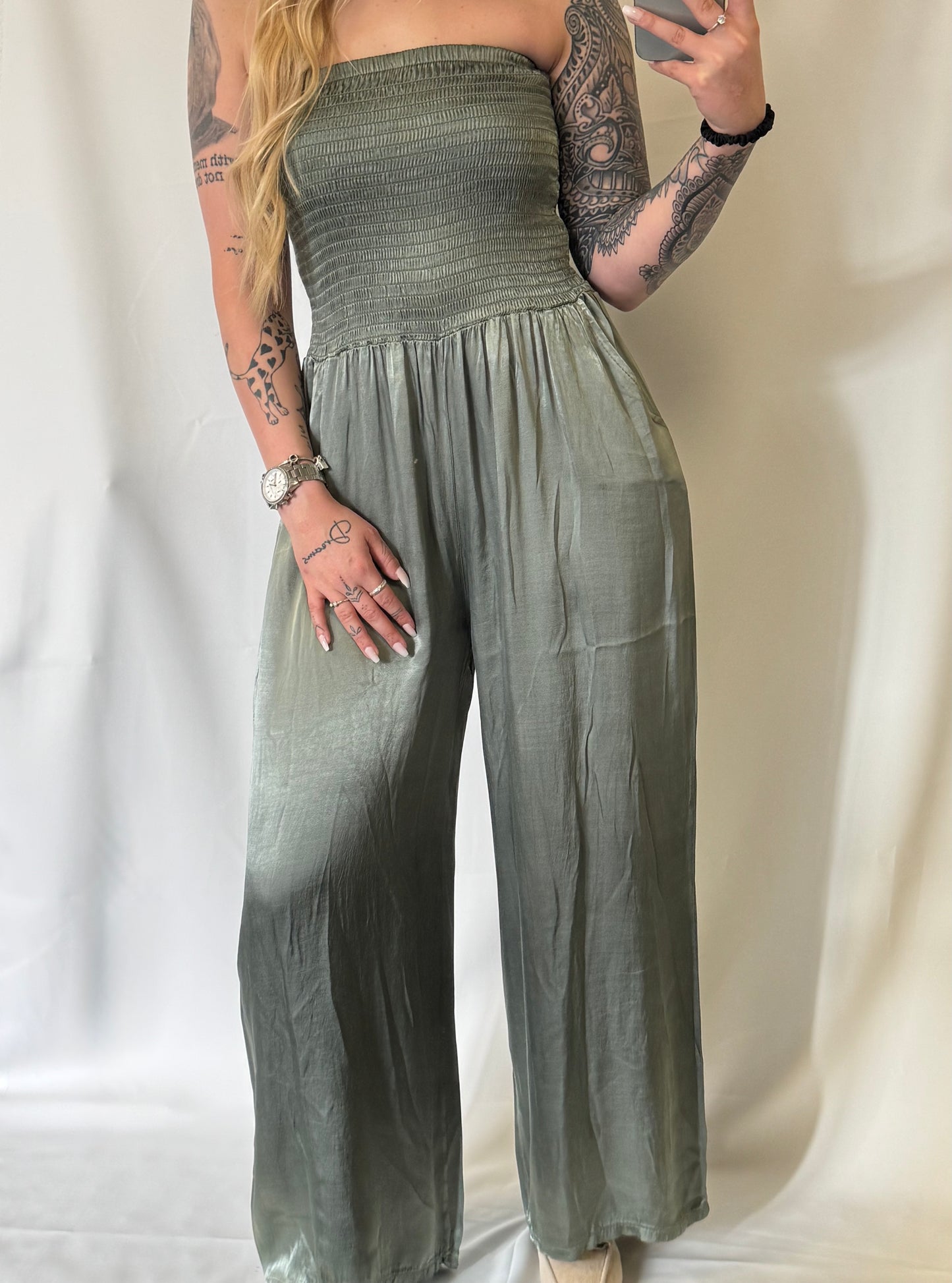 Elin Jumpsuit Groen