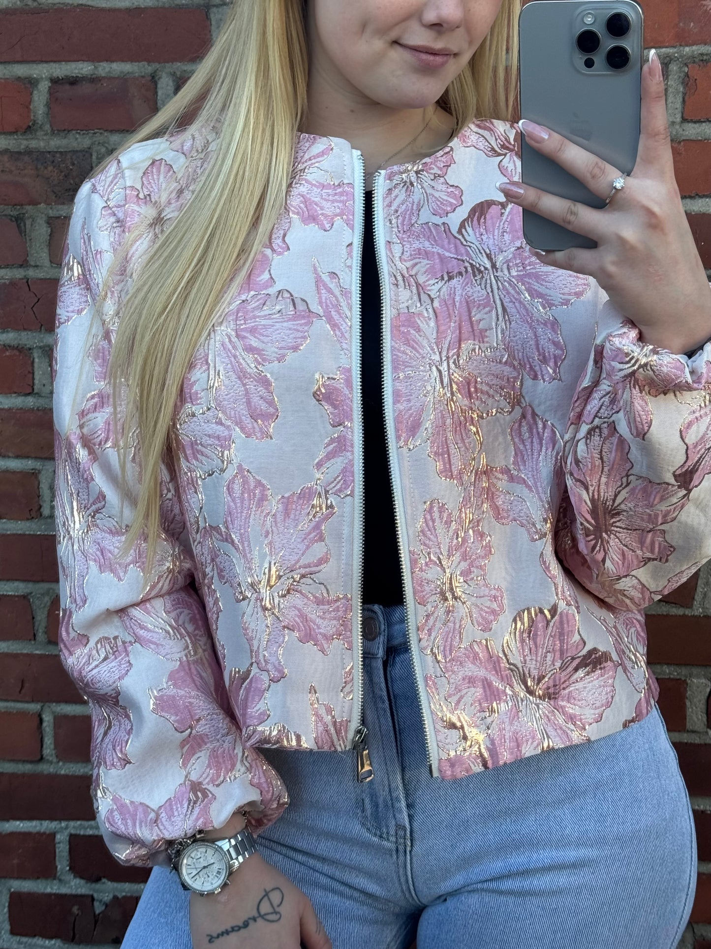 Spring Bomber Roze