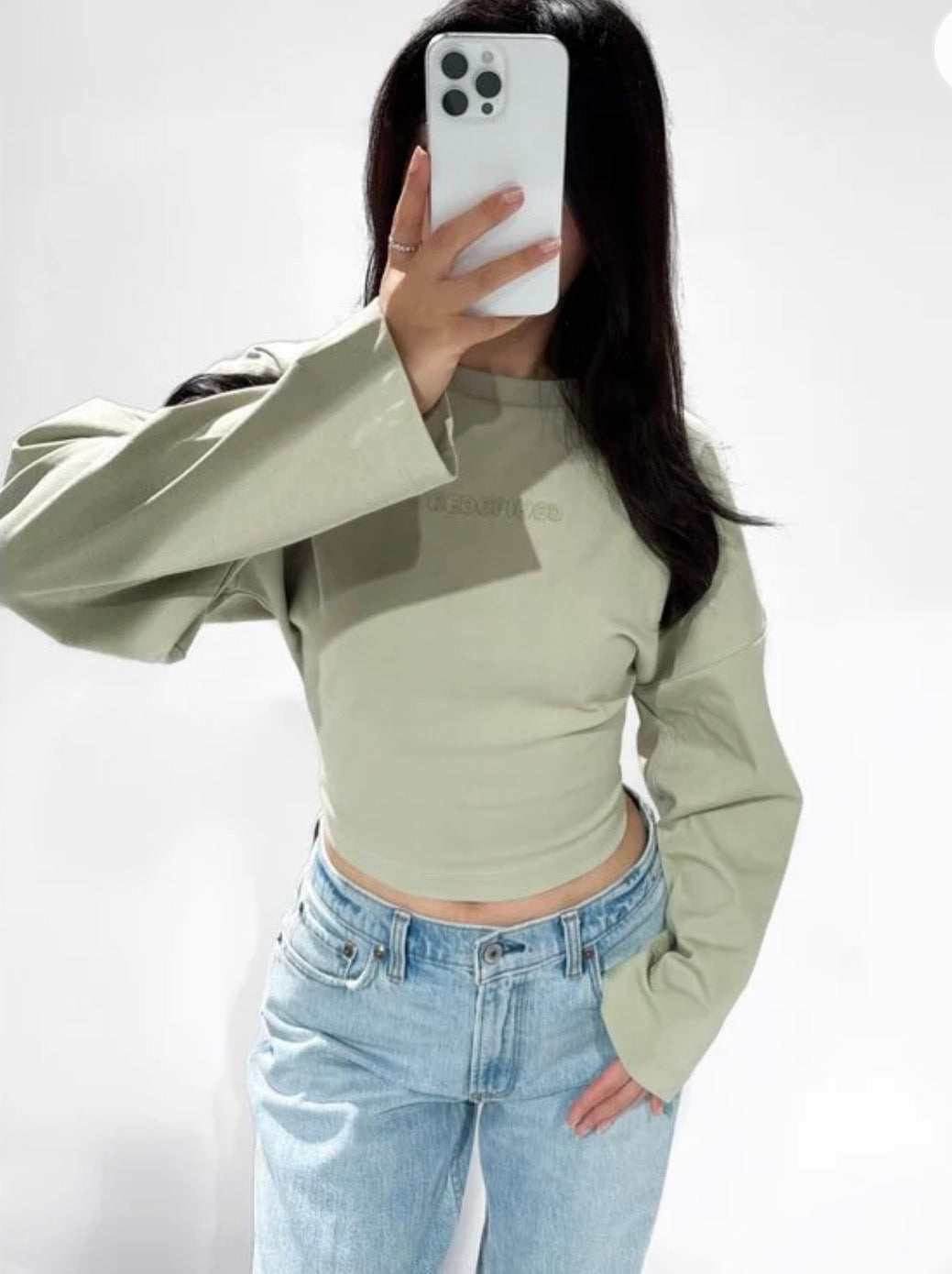 Redefined Longsleeve Sage Green