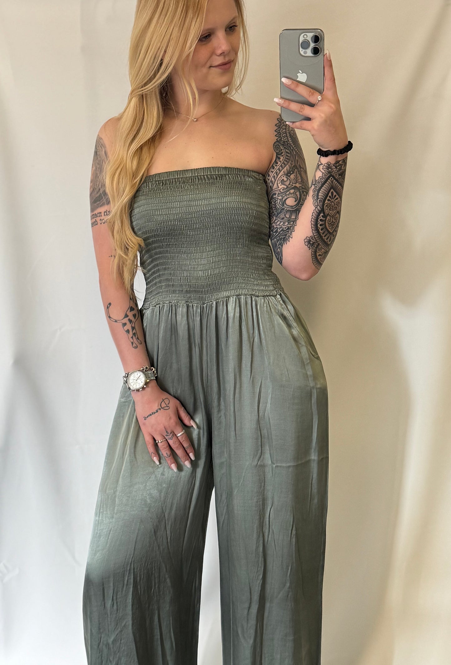 Elin Jumpsuit Groen