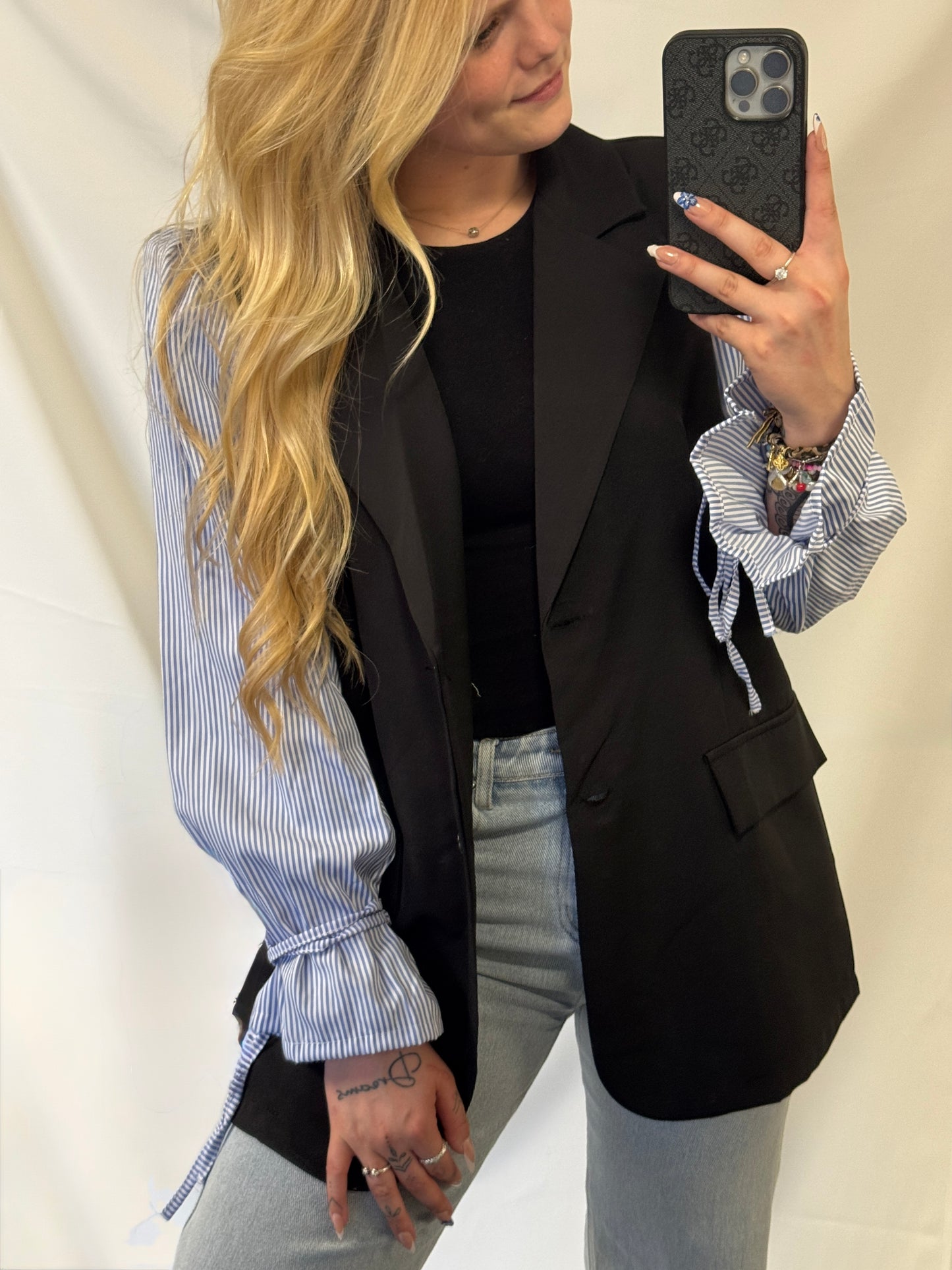 Striped Blazer