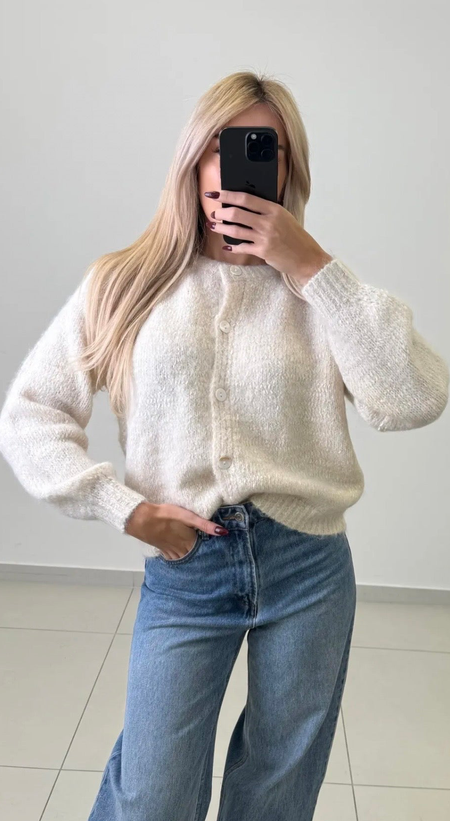 Soft Cream Knit
