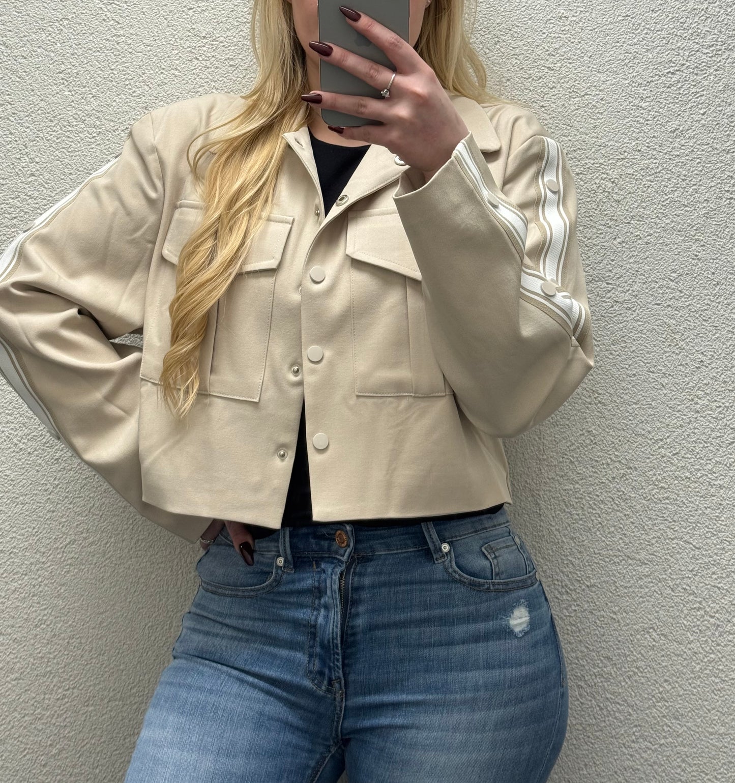 Mila Blazer Beige