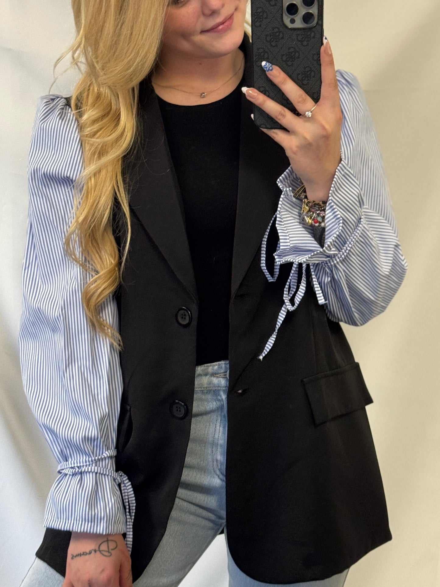 Striped Blazer