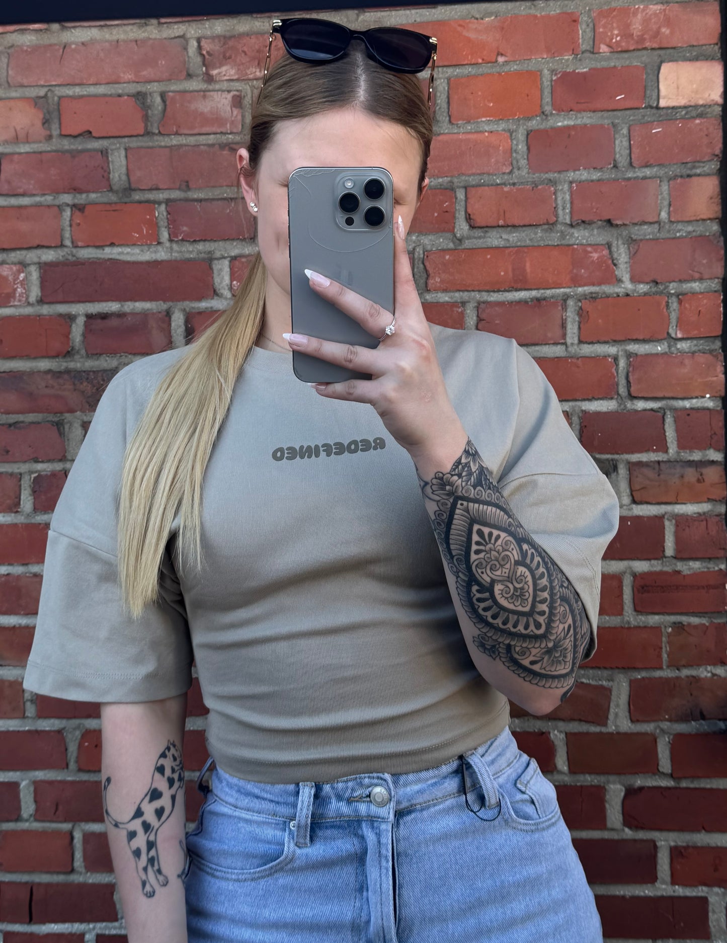 Redefined Tee Taupe