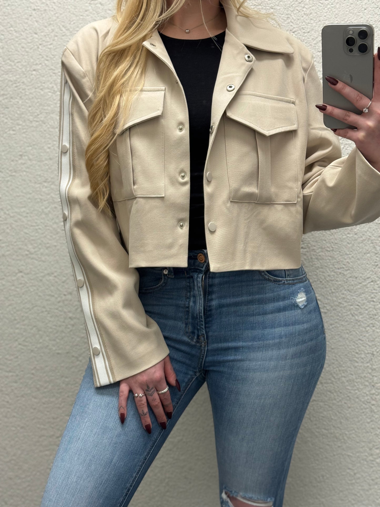 Mila Blazer Beige