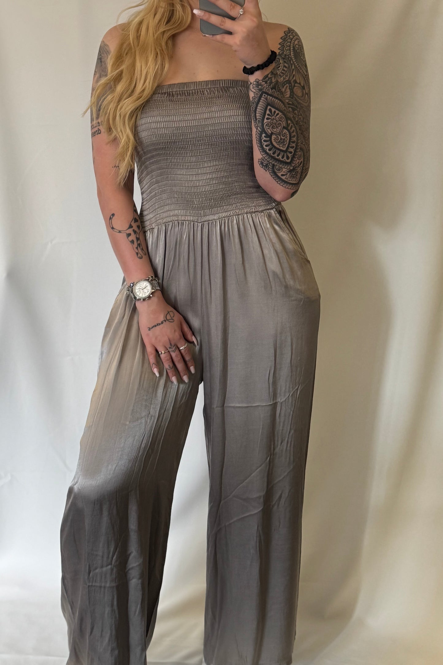 Elin Jumpsuit Taupe