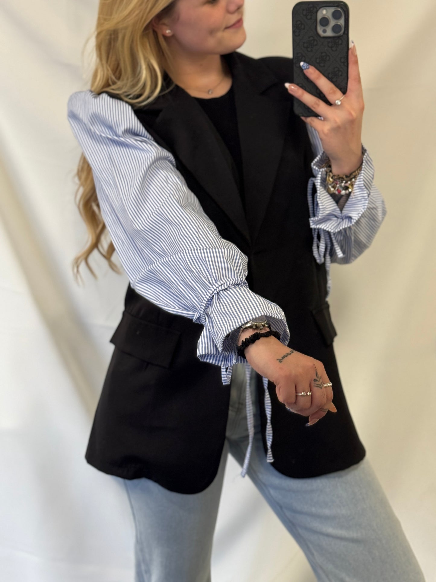 Striped Blazer