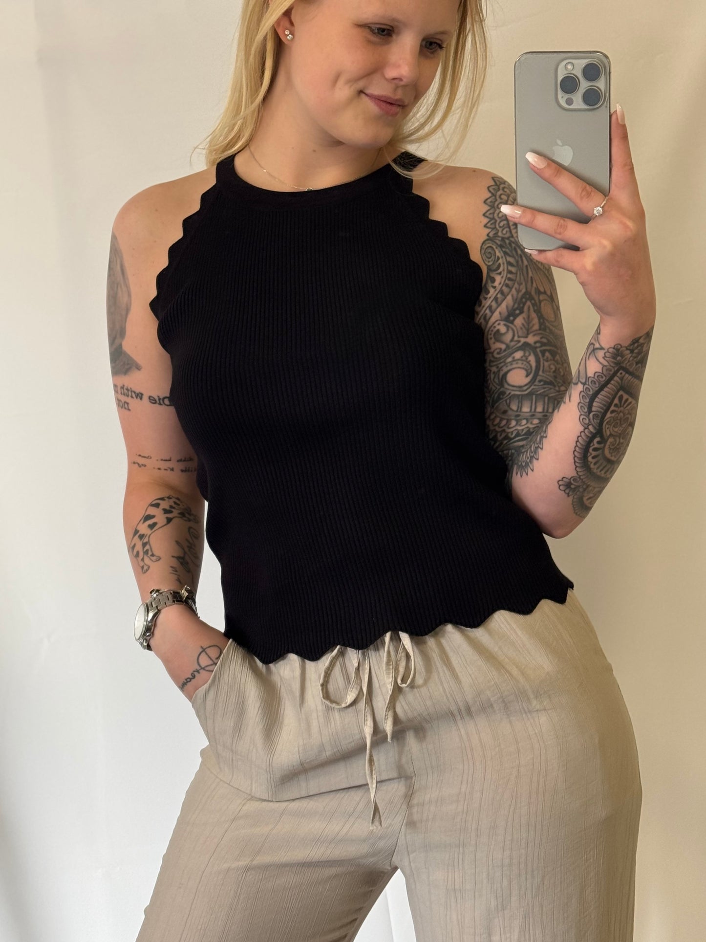 Vera Top Zwart