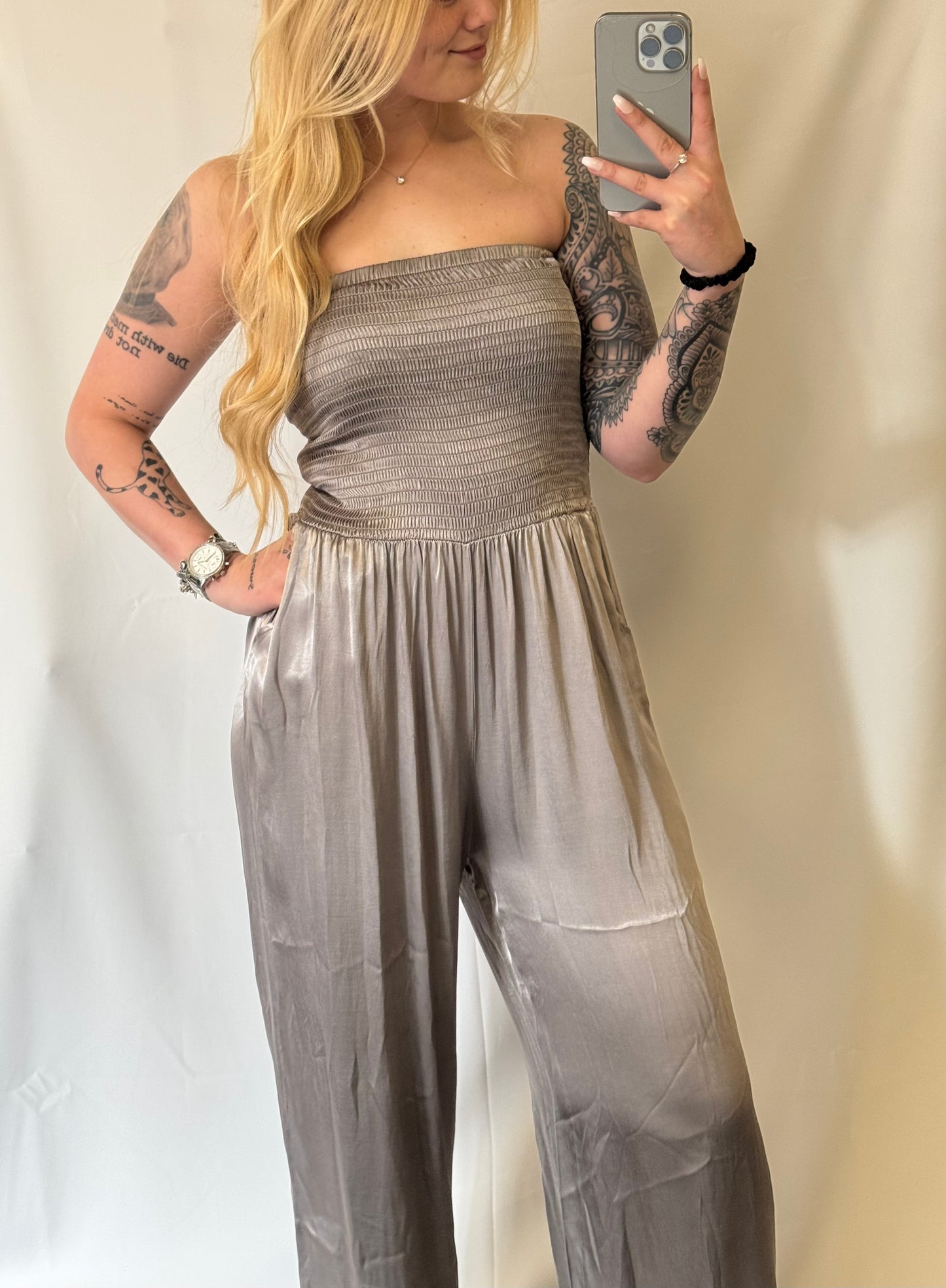 Elin Jumpsuit Taupe