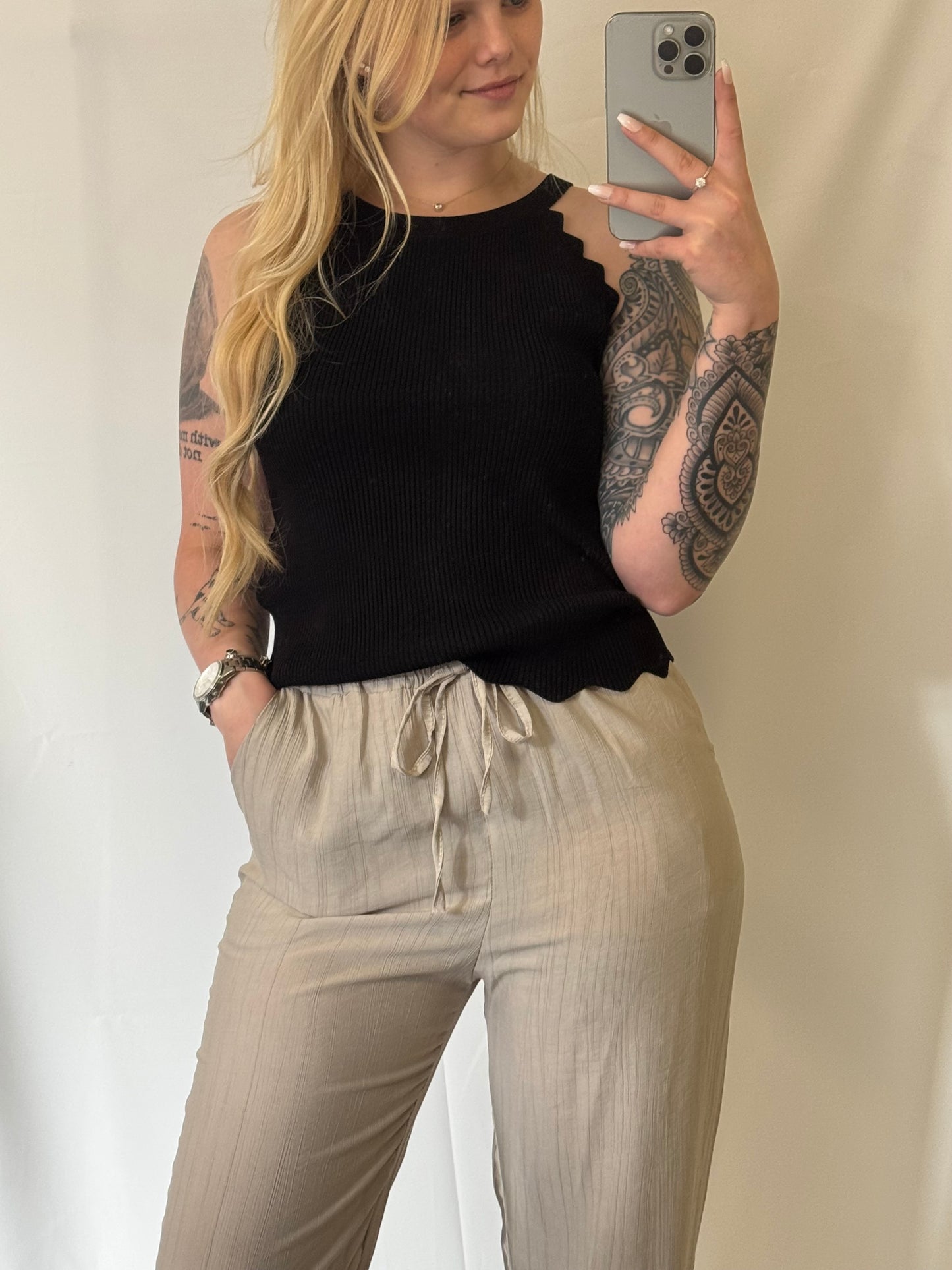 Vera Top Zwart