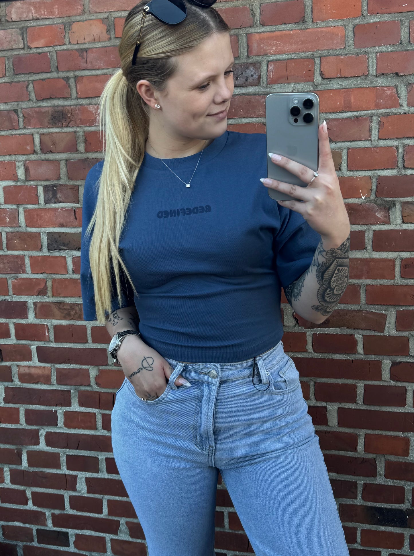 Redefined Tee Navy
