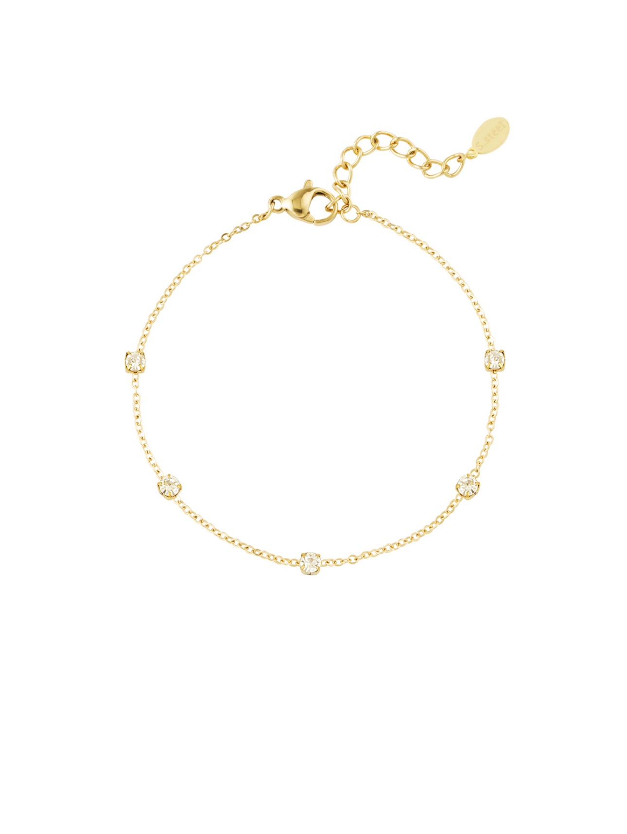 Diamond Armband Zilver