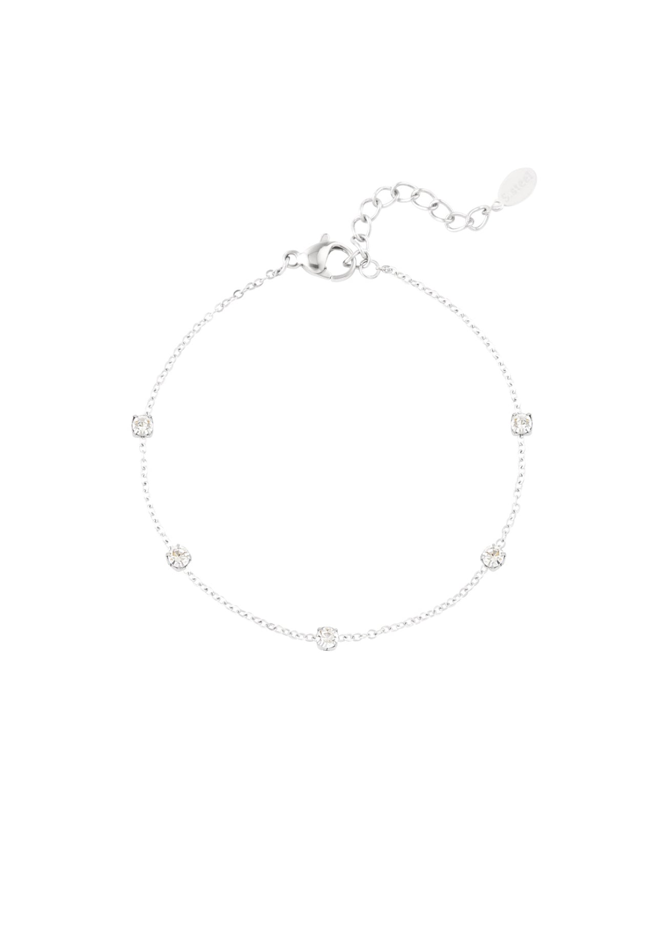 Diamond Armband Zilver