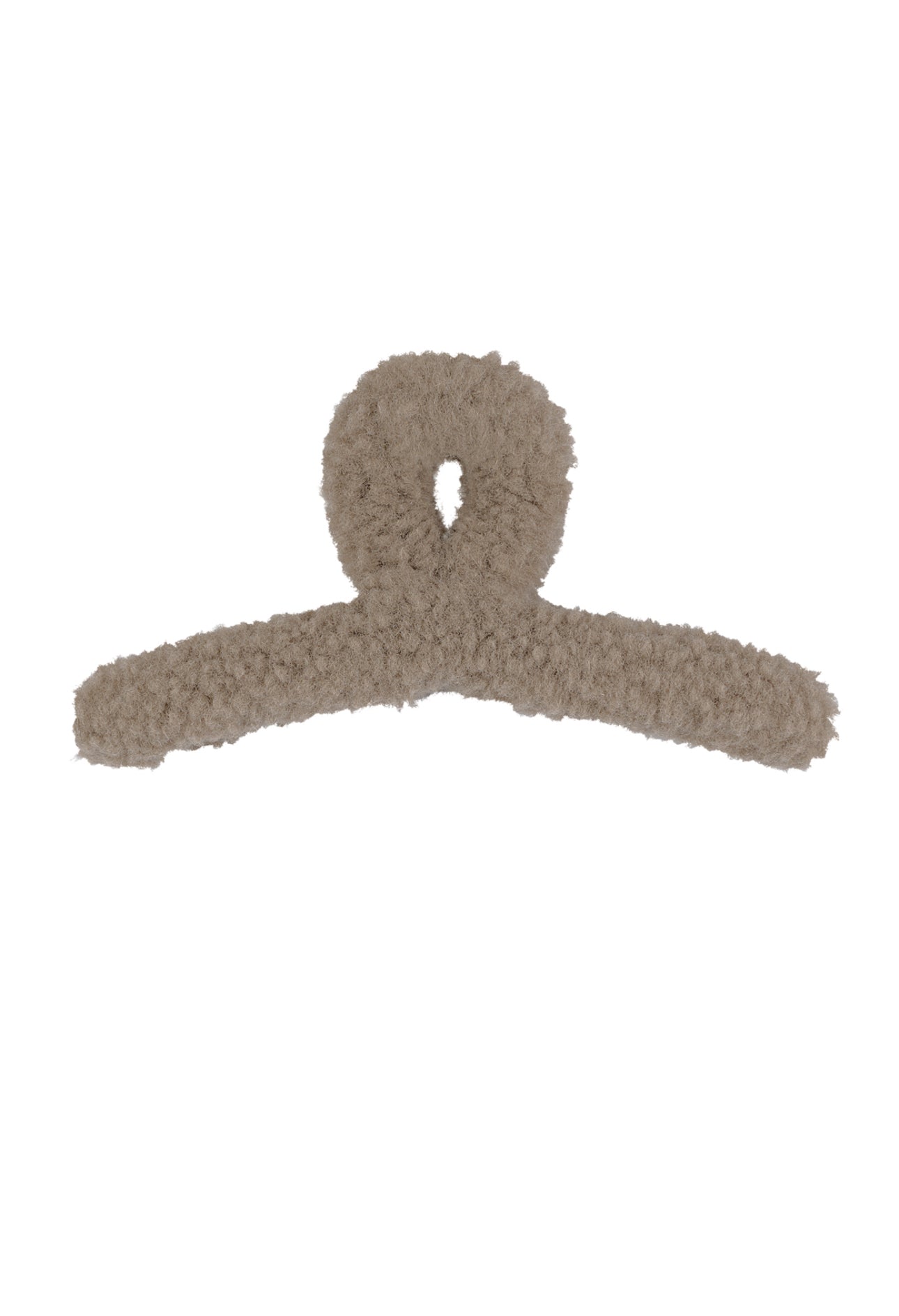 Teddy Haarclip Beige