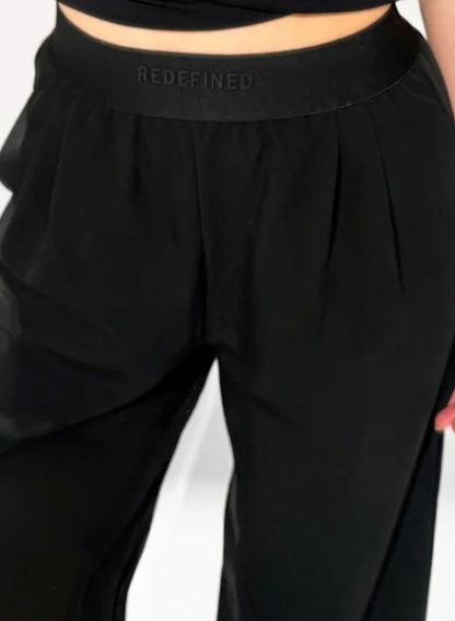 Redefined Trousers Zwart