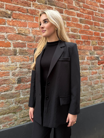 Sparkle Blazer Zwart