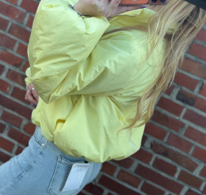 Puffer Bomber Geel