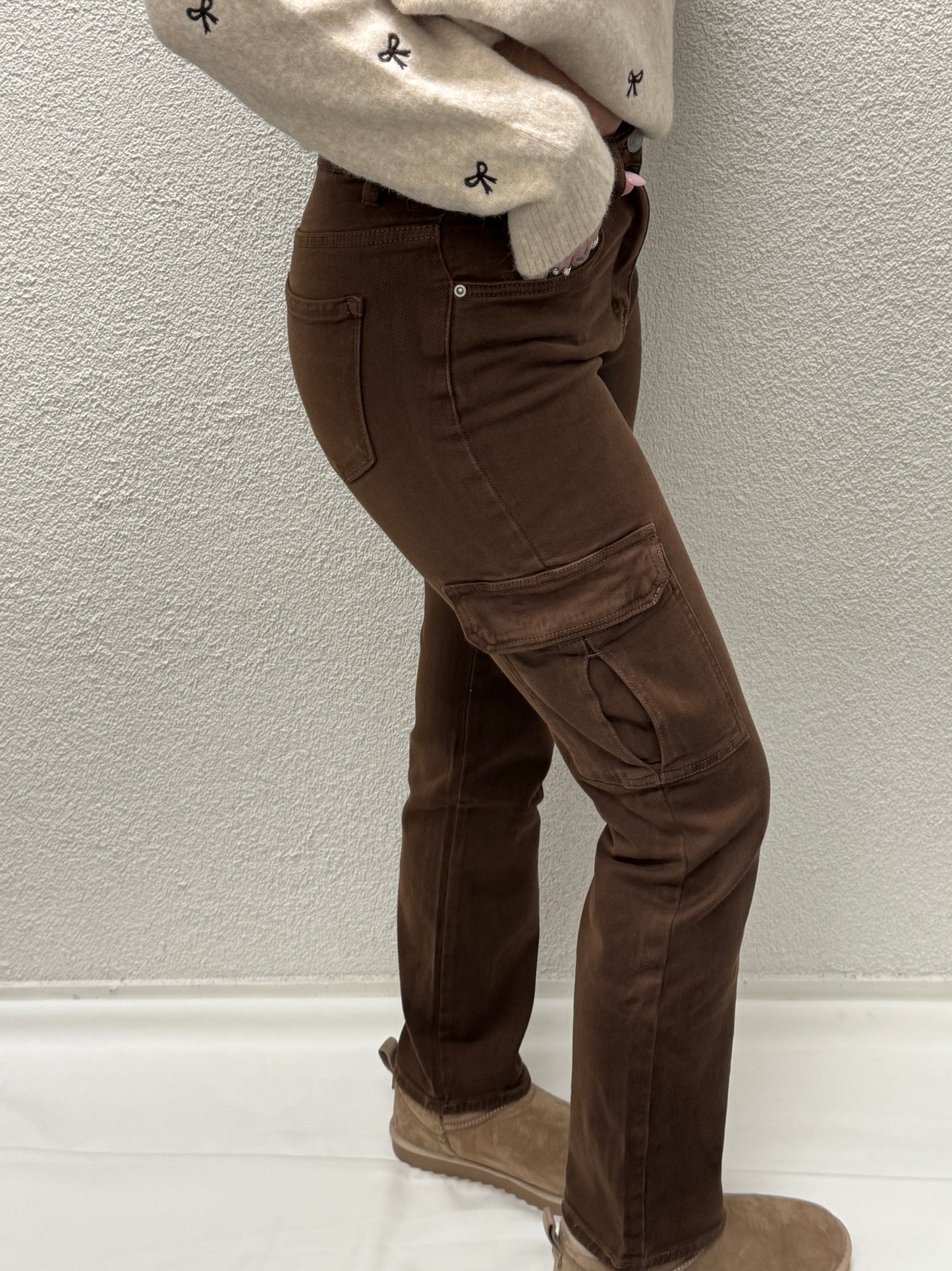 Cargo Jeans Bruin