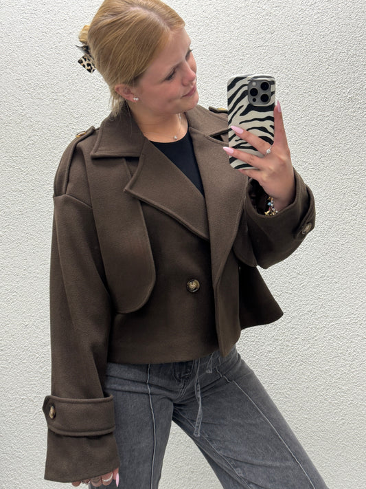 Trenchcoat Bruin