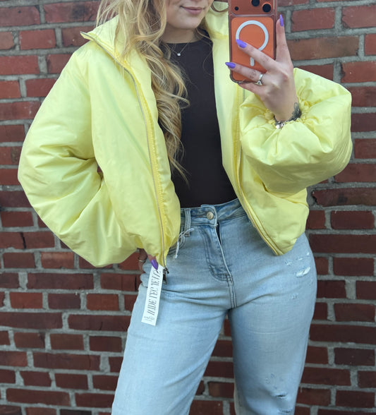 Puffer Bomber Geel