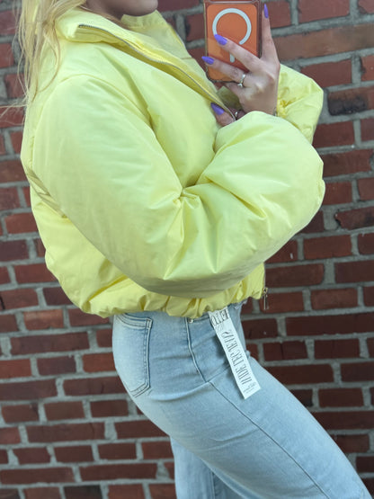 Puffer Bomber Geel
