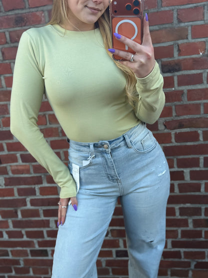 Basic Longsleeve Lime