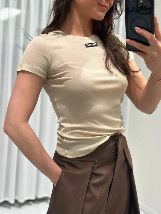 MoMo Top Beige