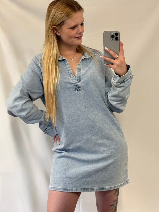 Lotte Denim Jurk