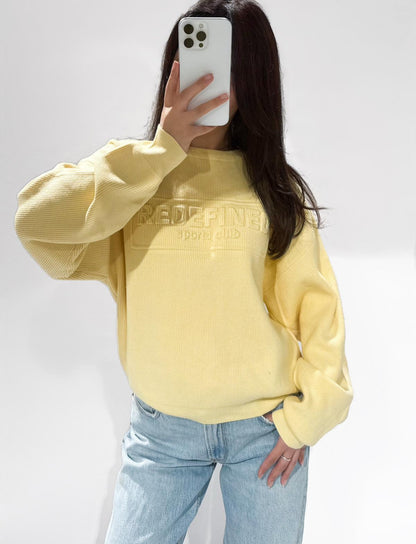 Redefined Sweater Geel