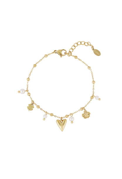 Lucky Love Armband Goud