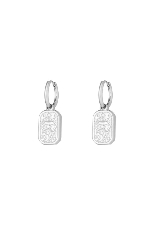 Moya Oorbellen Zilver