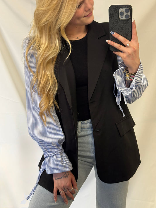 Striped Blazer
