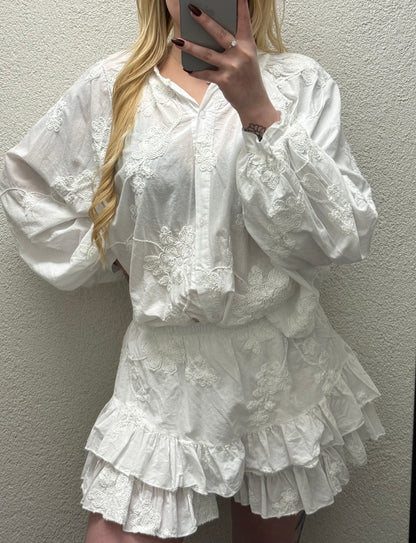 Maya Broekrokje Wit
