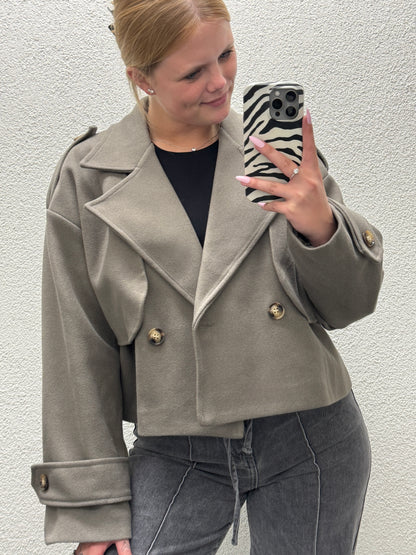 Trenchcoat Grijs