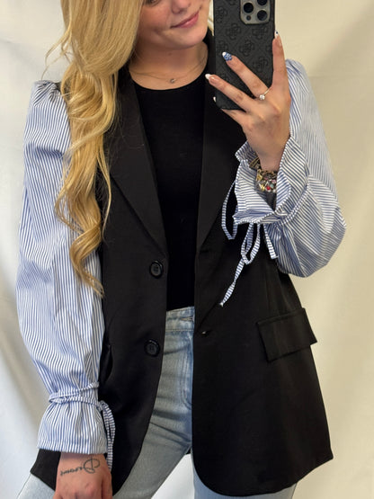 Striped Blazer