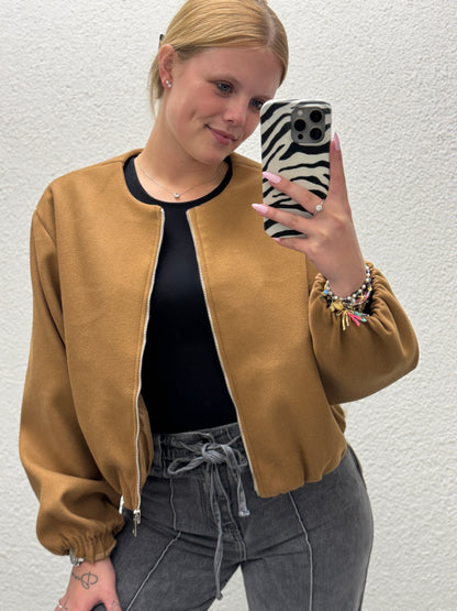 Soft Bomber Beige