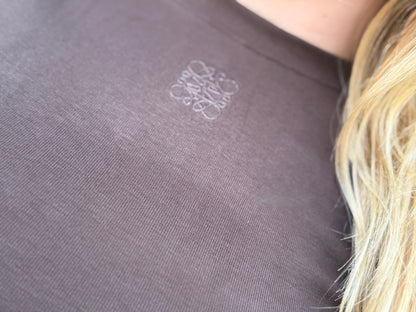 Basic T-shirt Bruin