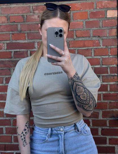 Redefined Tee Taupe