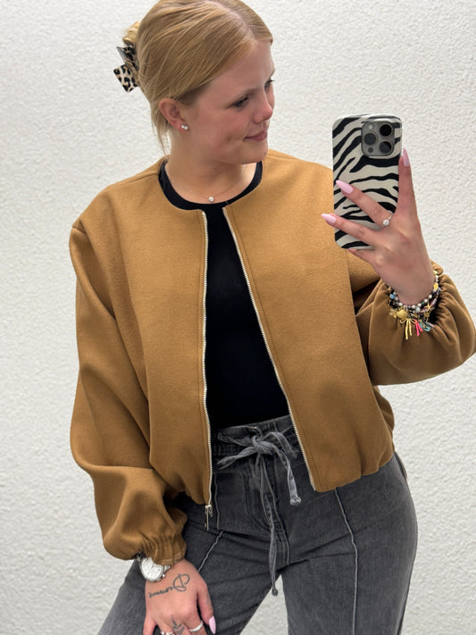 Soft Bomber Beige