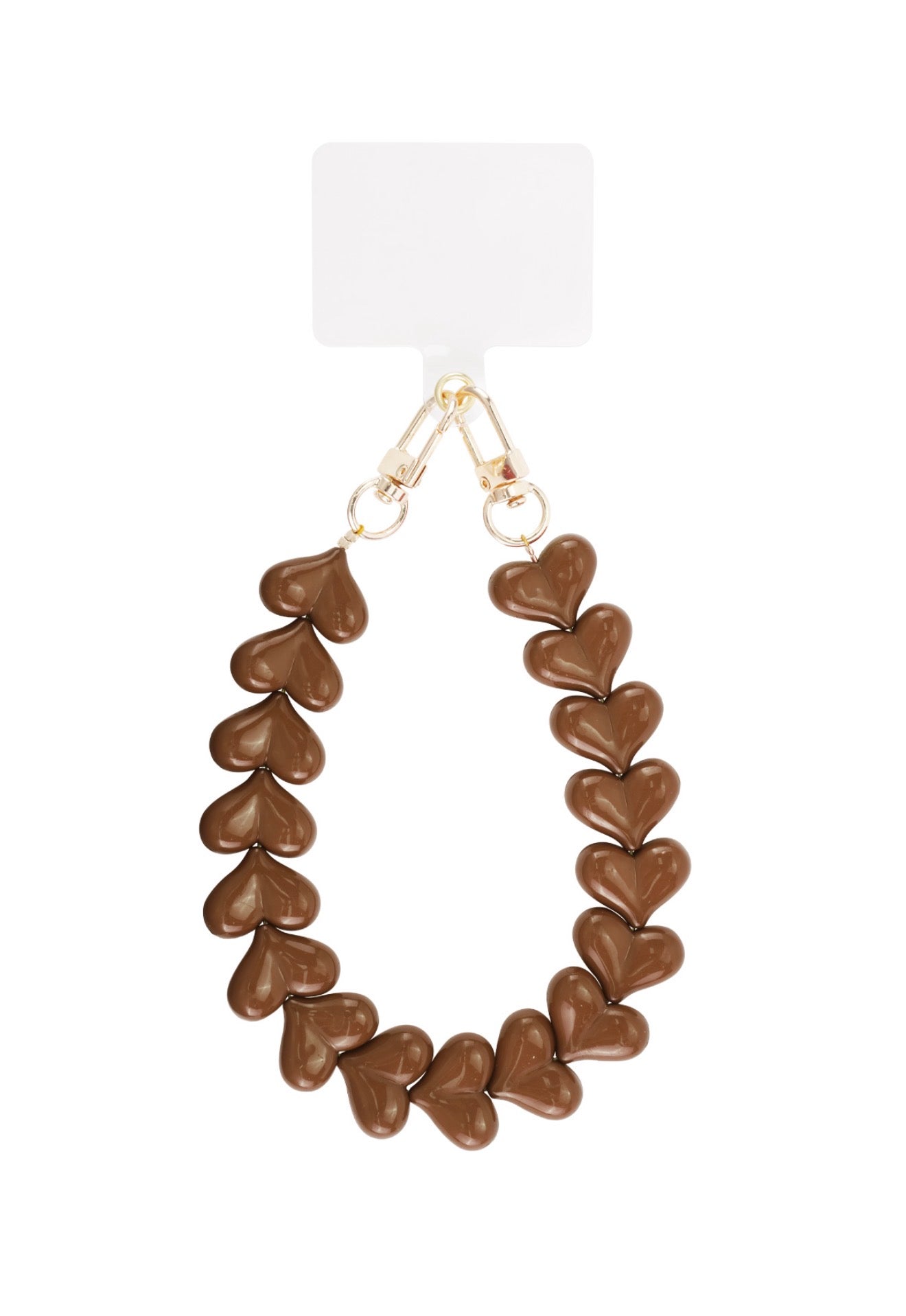 Telefoonkoord Brown Heart