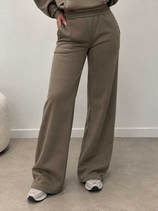 Studs Jogger Olive