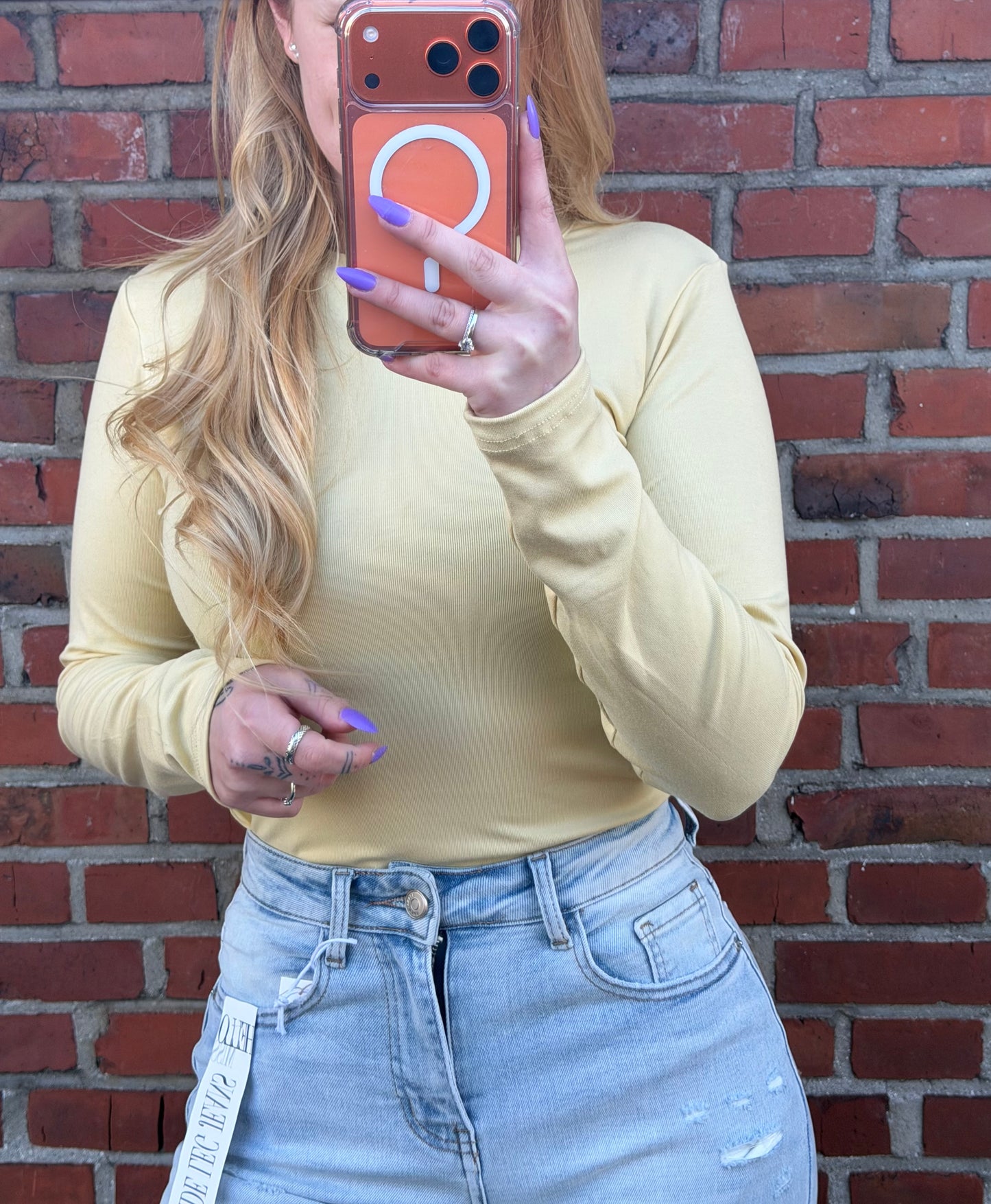 Basic Longsleeve ButterYellow