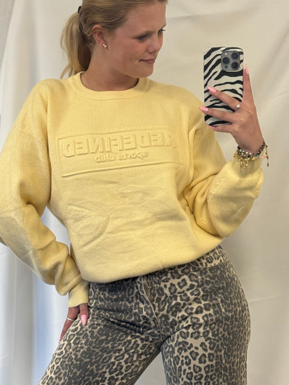 Redefined Sweater Geel