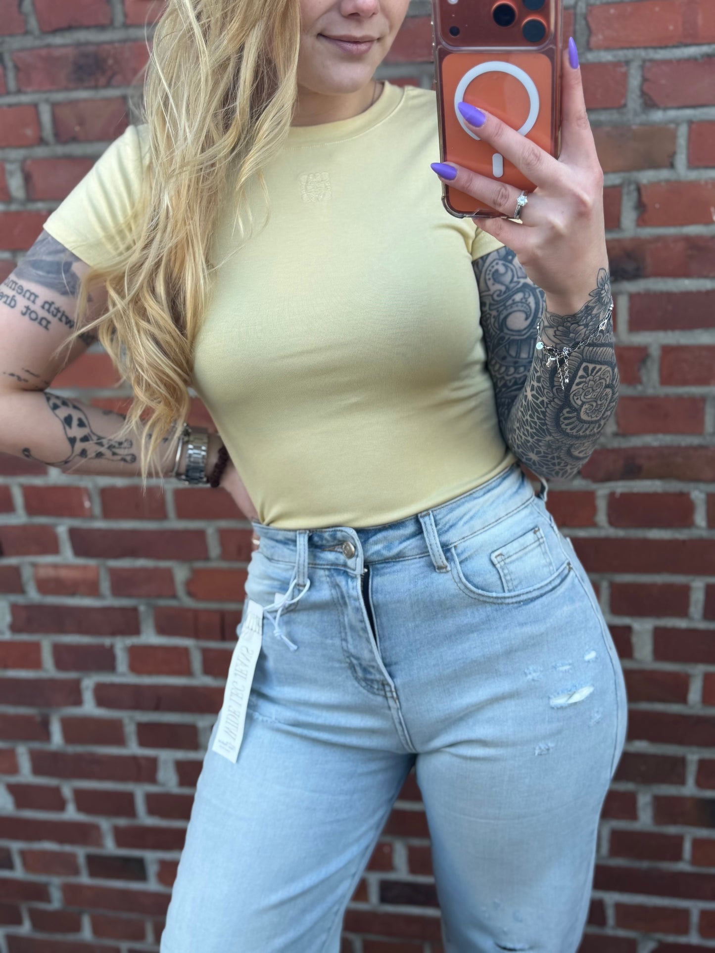 Basic T-Shirt ButterYellow
