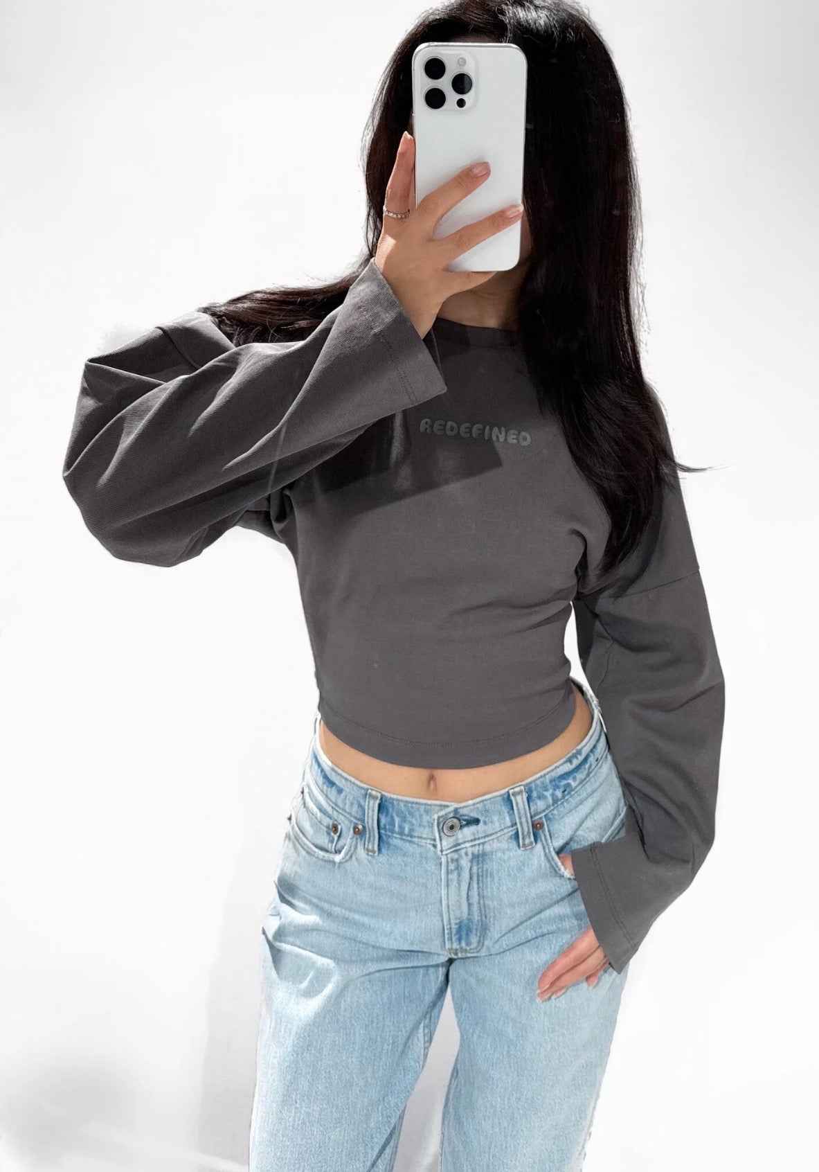 Redefined Longsleeve Grijs