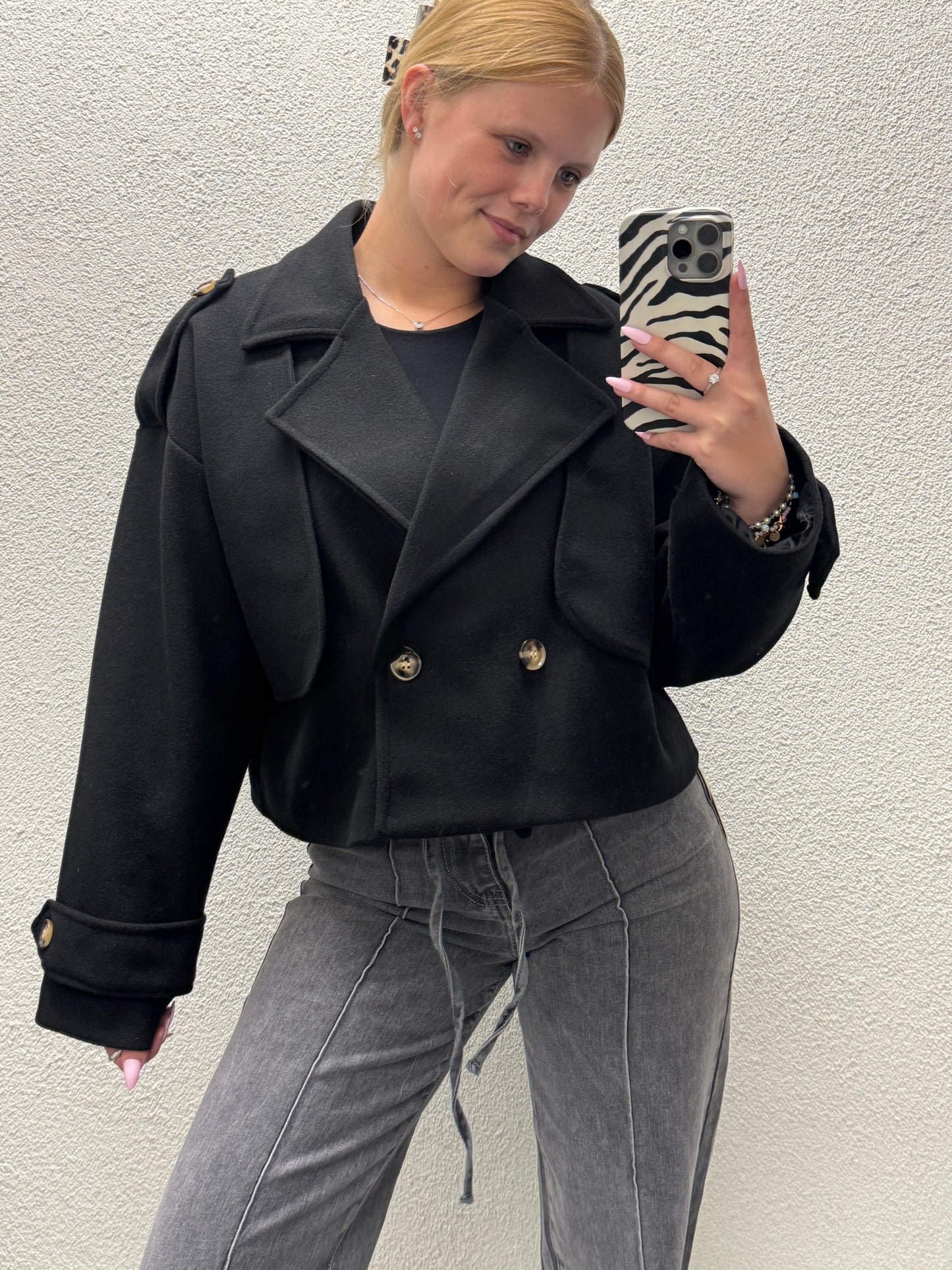 Trenchcoat Zwart