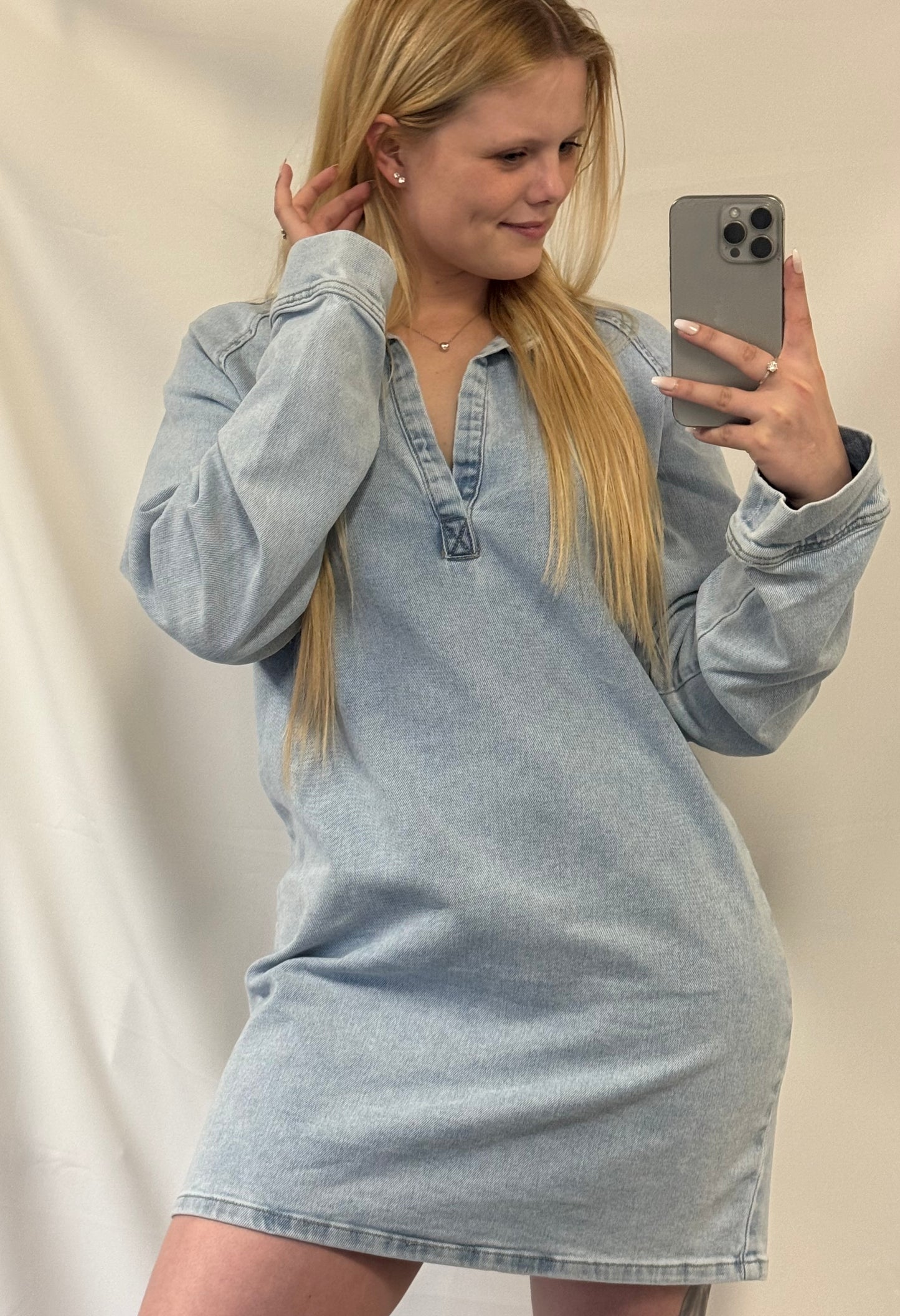 Lotte Denim Jurk